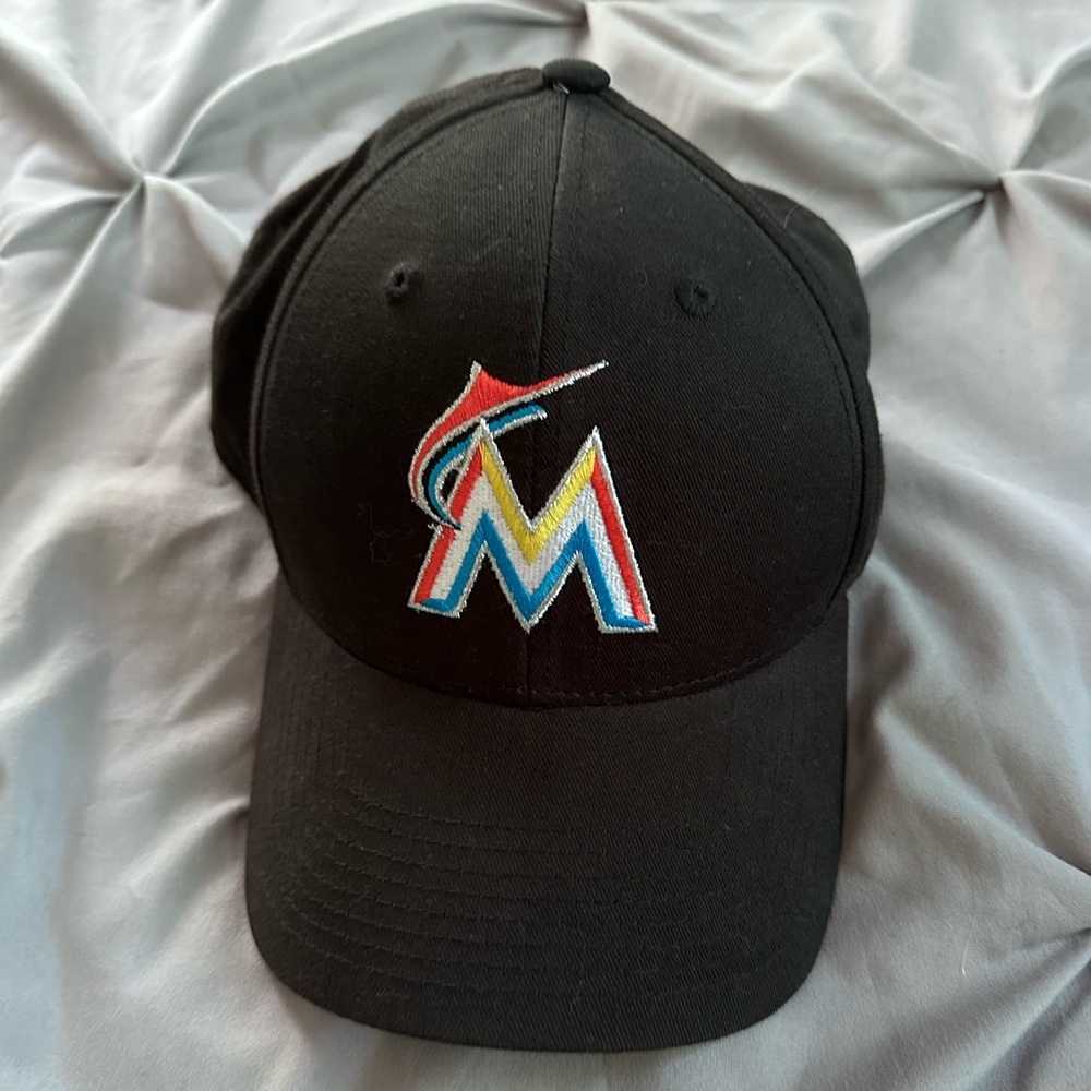 Miami Marlins adjustable hat